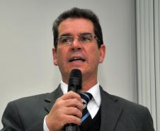 Diretor do Instituto de Criminalística, Marco Aurélio Bertoldi Pimpão